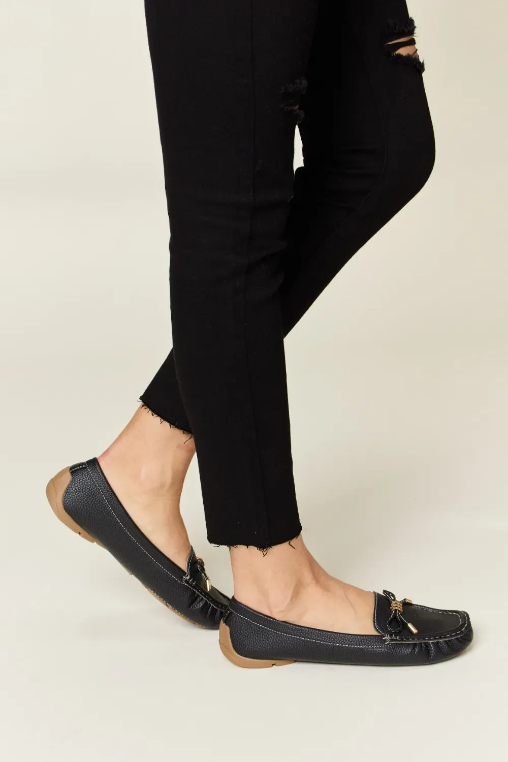Forever Link Slip On Bow Flats Loafers - tif-shop24.de