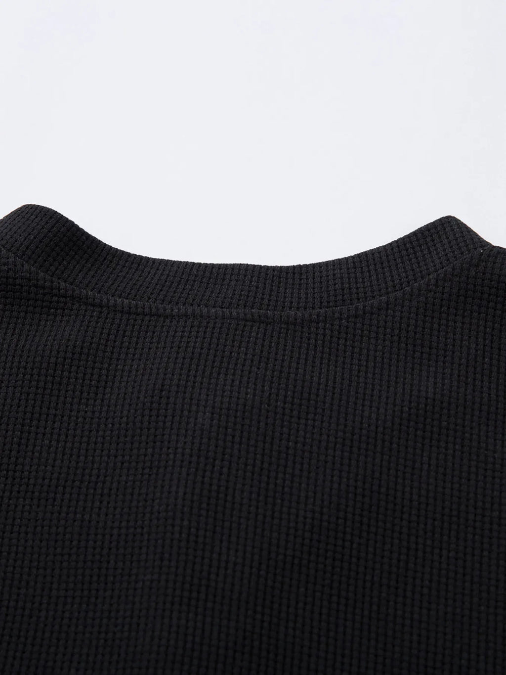 Men's Henley Structured Waffle-Knit T-Shirt - tif-shop24.de