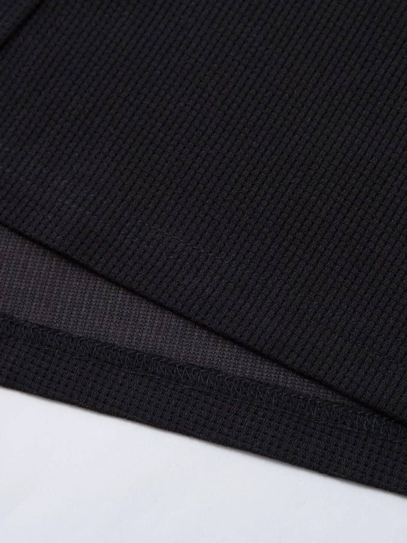 Men's Henley Structured Waffle-Knit T-Shirt - tif-shop24.de