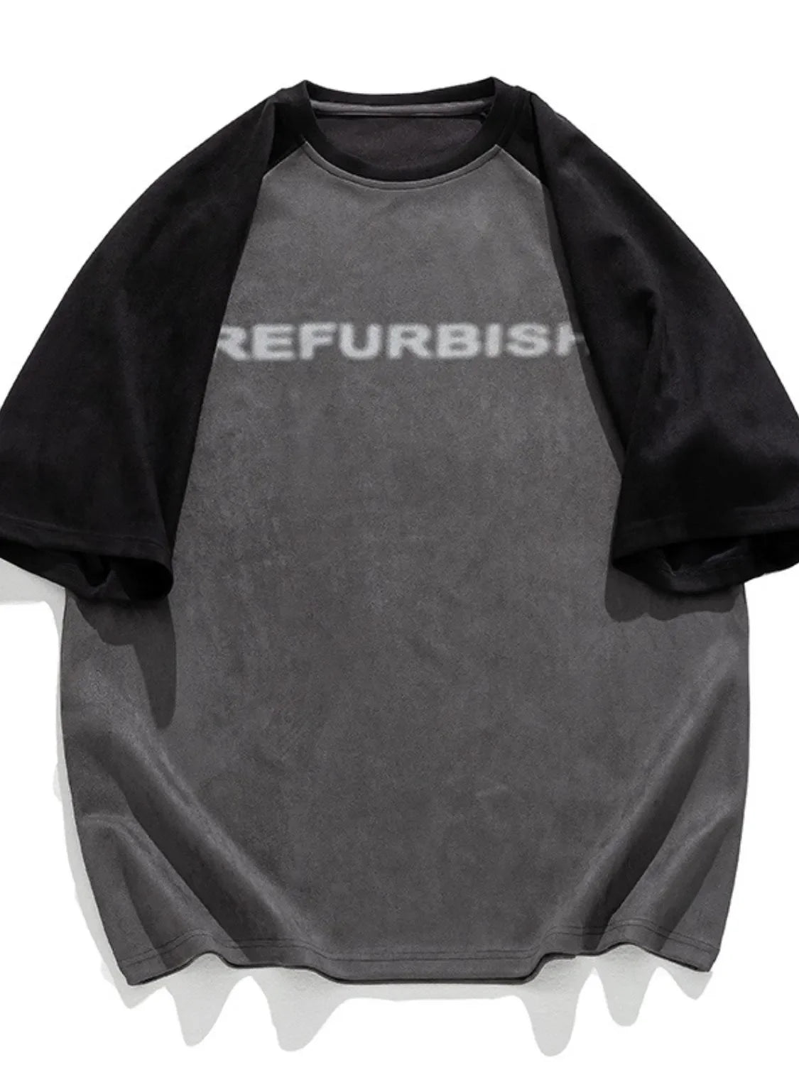 Men's Letter Round Neck Half Sleeve T-Shirt - tif-shop24.de