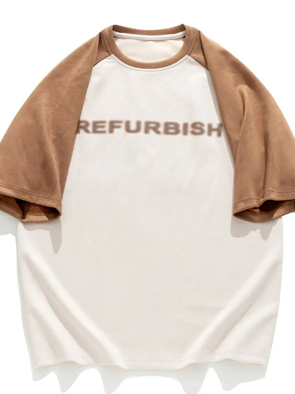 Men's Letter Round Neck Half Sleeve T-Shirt - tif-shop24.de