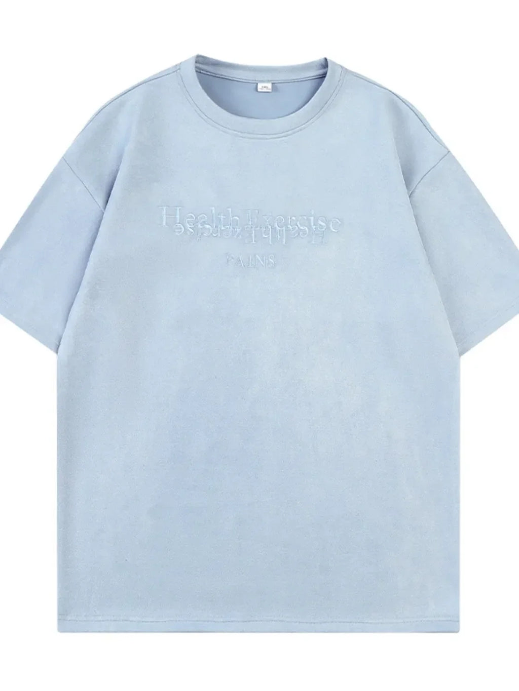 Men's Letter Round Neck Half Sleeve T-Shirt - tif-shop24.de