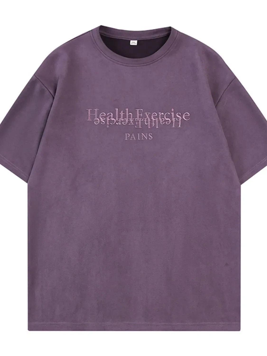 Men's Letter Round Neck Half Sleeve T-Shirt - tif-shop24.de