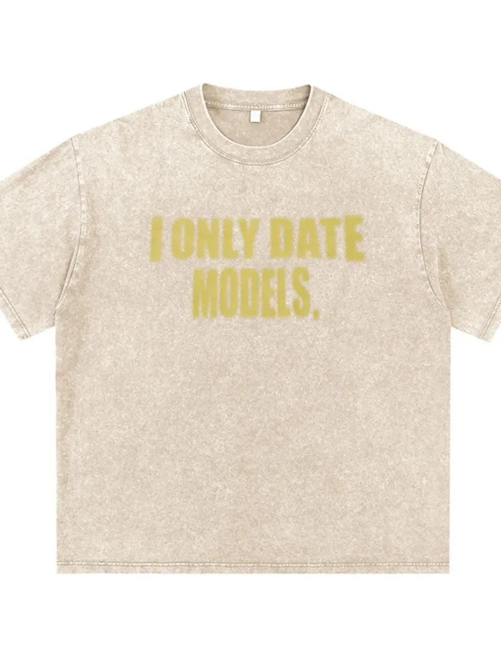 Men's Letter Round Neck Half Sleeve T-Shirt - tif-shop24.de