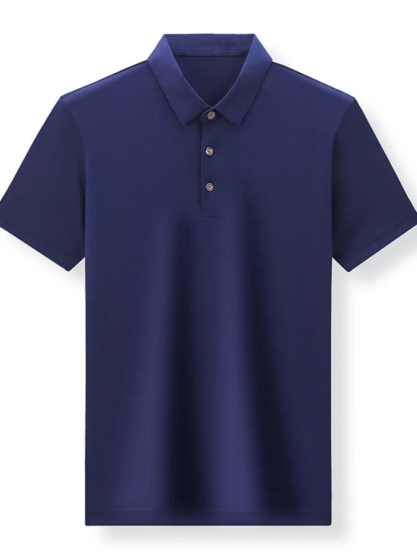 Men's Plus Size Breathable Collared Neck Polo - tif-shop24.de