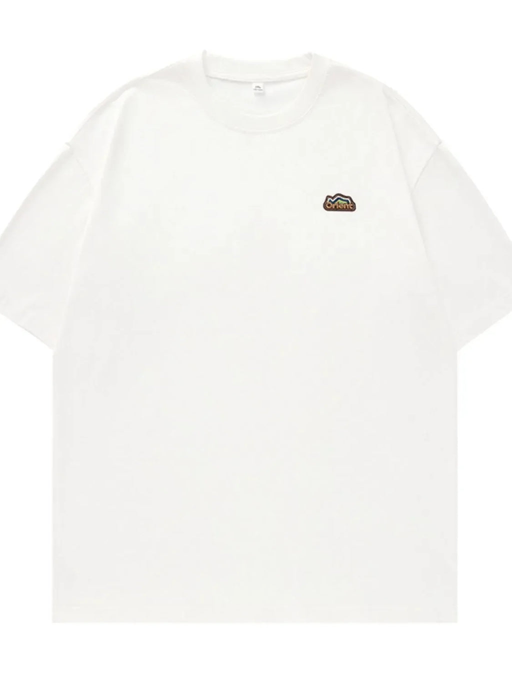 Men's Plus Size Embroidered Round Neck Half Sleeve T-Shirt - tif-shop24.de