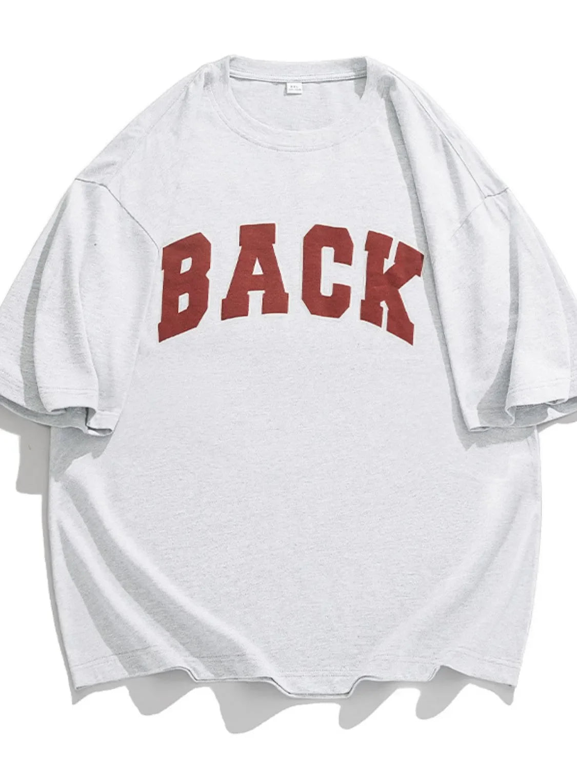 Men's Plus Size Letter Round Neck Half Sleeve T-Shirt - tif-shop24.de