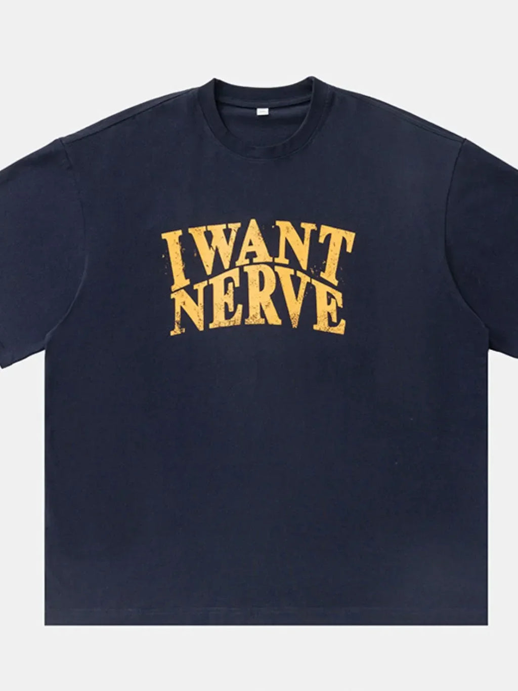 Men's Plus Size Round Neck Letter Graphic T-Shirt - tif-shop24.de