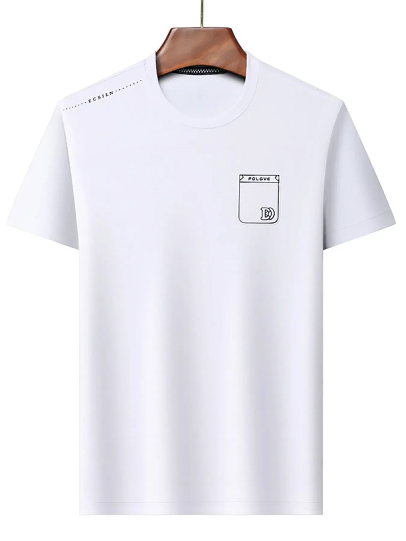 Men's Plus Size Round Neck Short Sleeve T-Shirt - tif-shop24.de