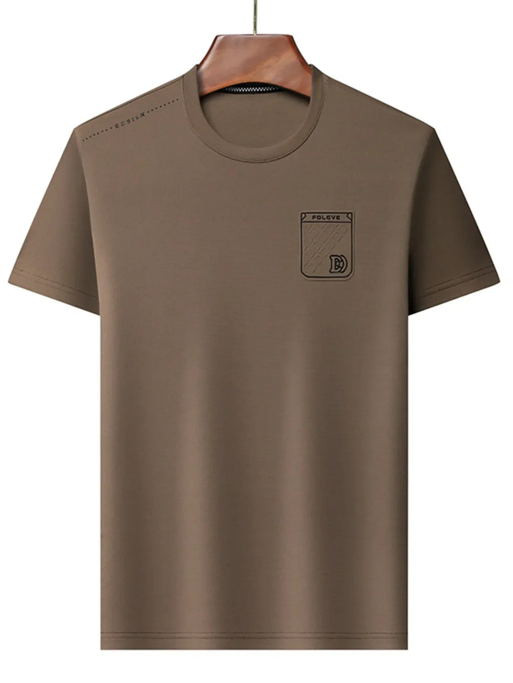 Men's Plus Size Round Neck Short Sleeve T-Shirt - tif-shop24.de