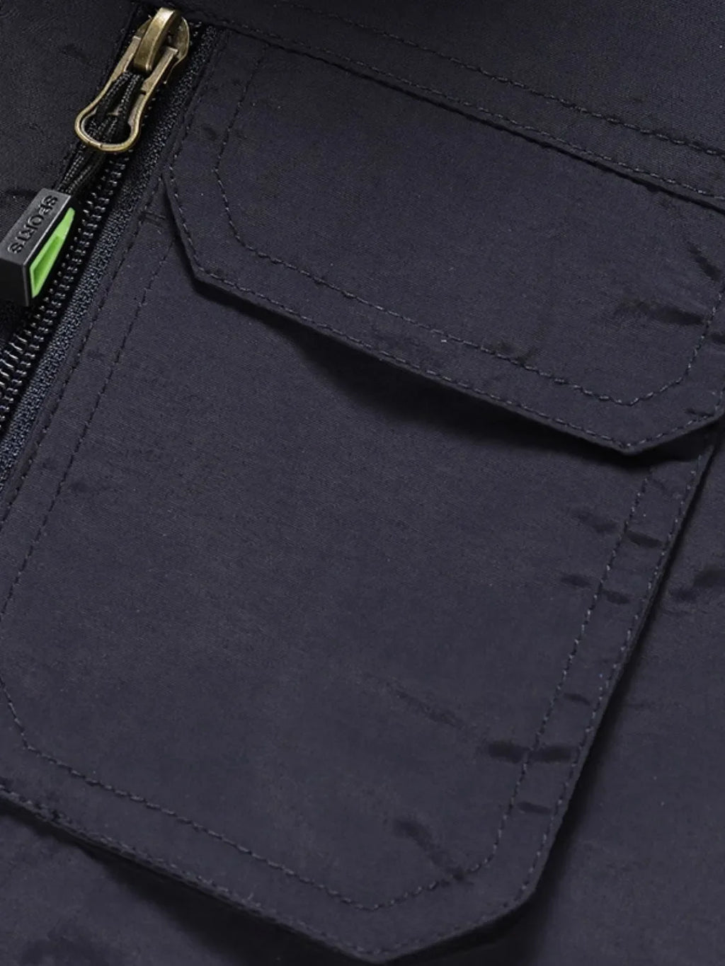 Men's Plus Size Zip Up Vest with Pockets - tif-shop24.de