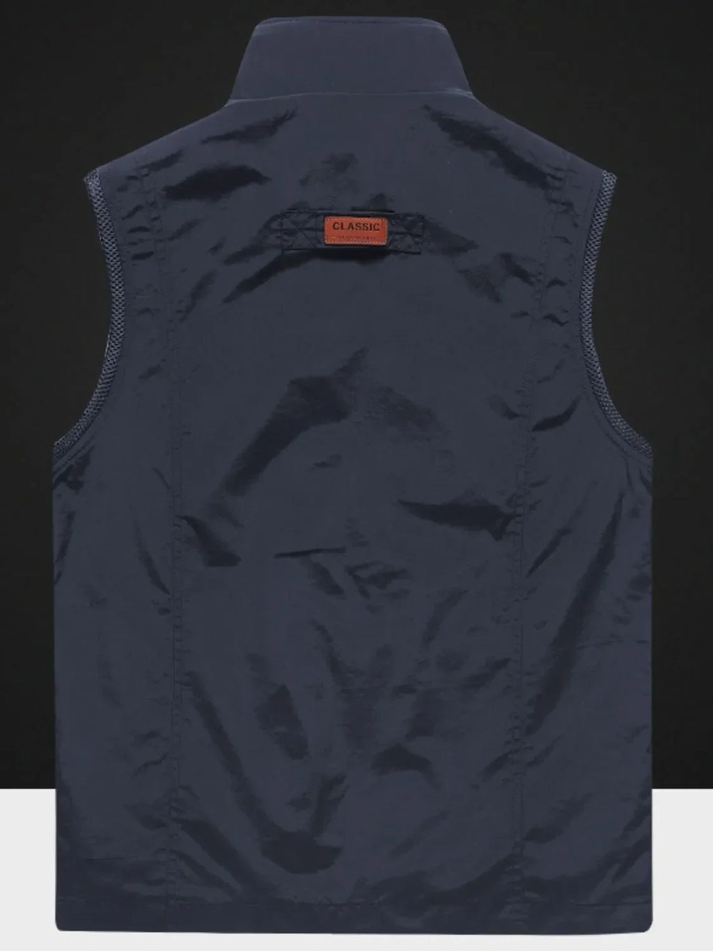 Men's Plus Size Zip Up Vest with Pockets - tif-shop24.de