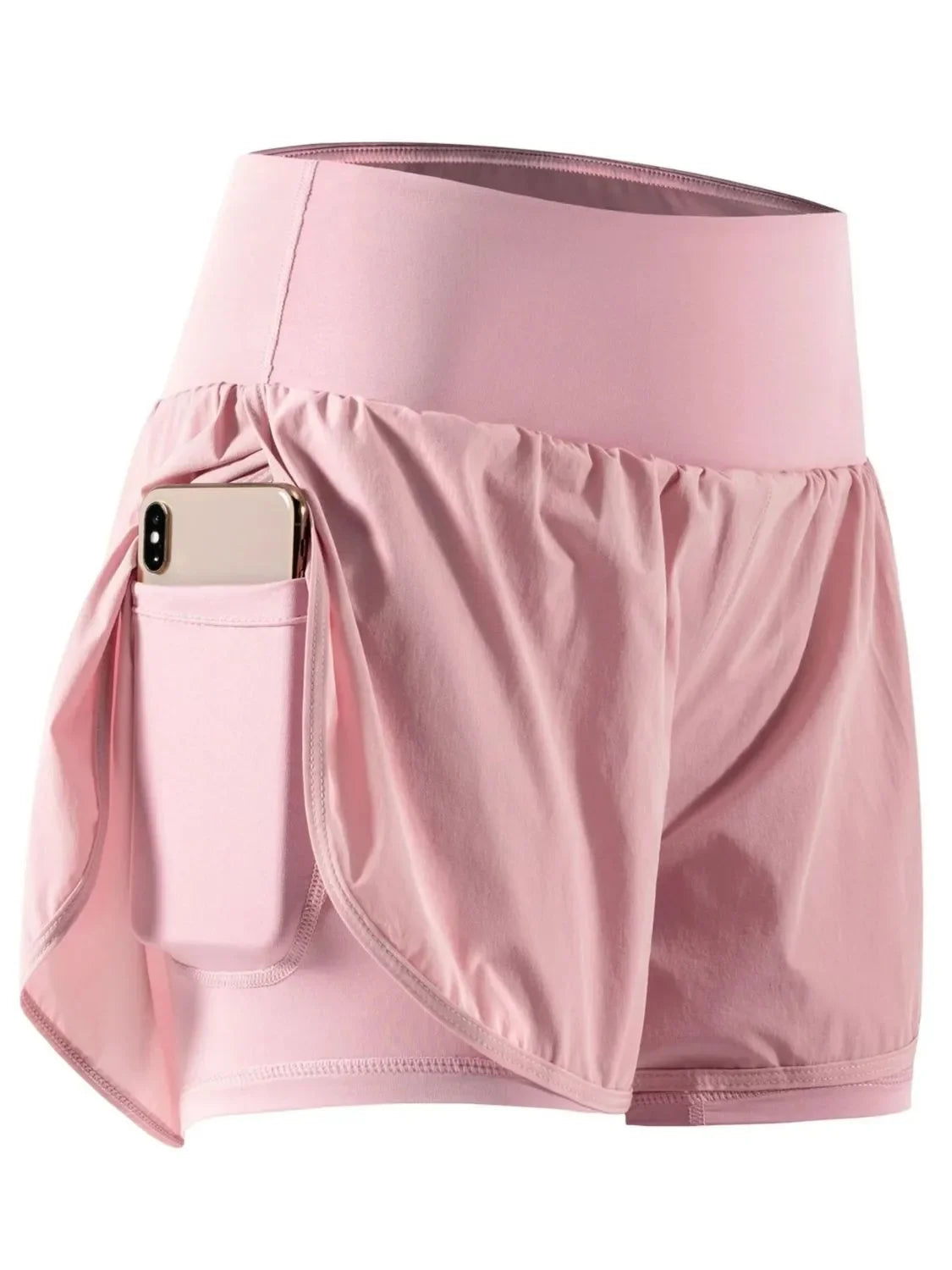 Pocketed High Waist Active Shorts - tif-shop24.de