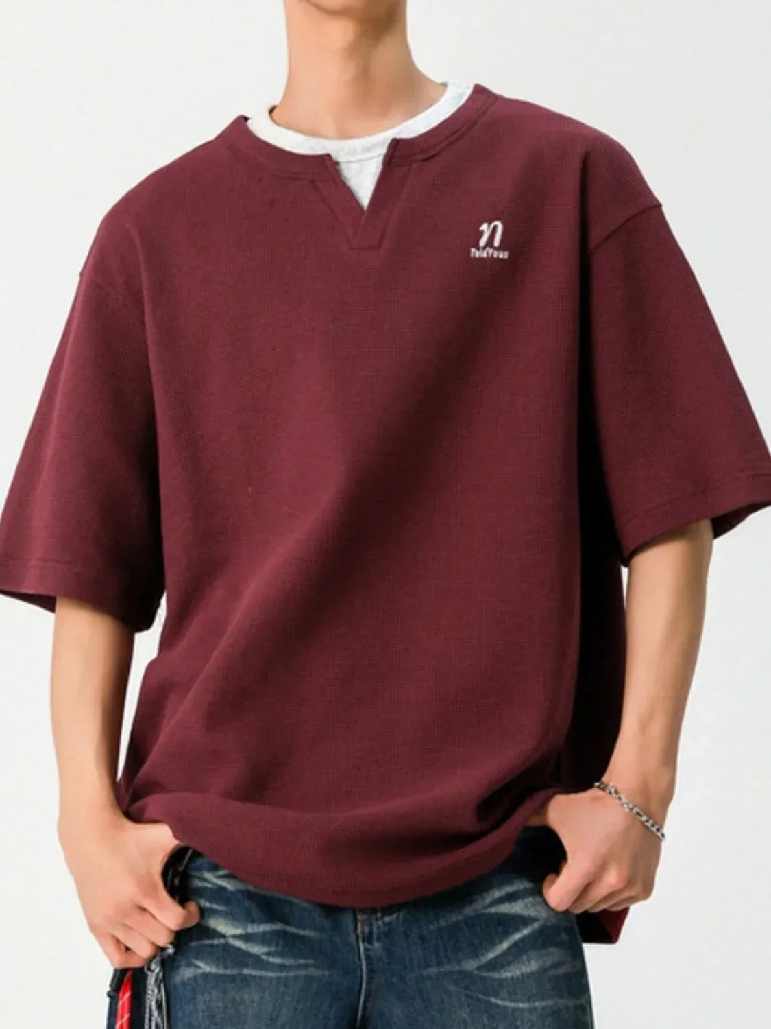 Men's Round Neck Half Sleeve T-Shirt - tif-shop24.de