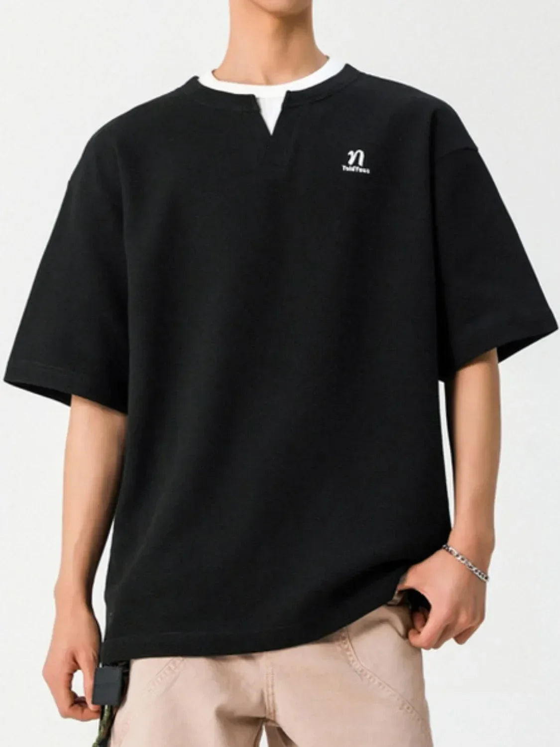 Men's Round Neck Half Sleeve T-Shirt - tif-shop24.de