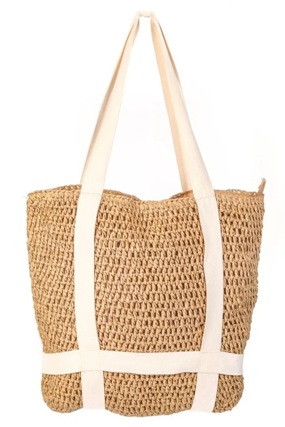 Fame Straw Braided Hat Carrier Tote Bag - tif-shop24.de