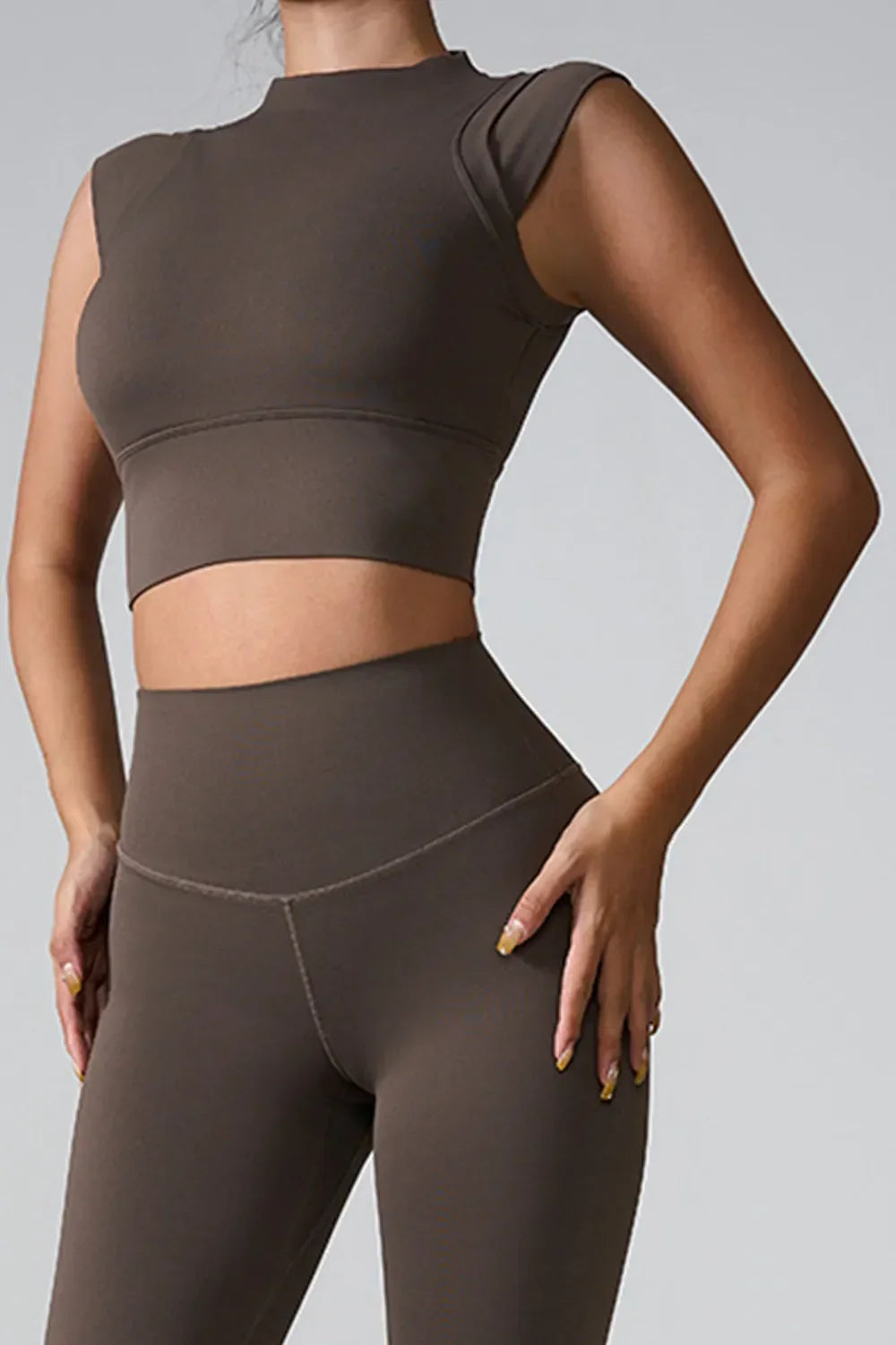 Mock Neck Active Tank - tif-shop24.de