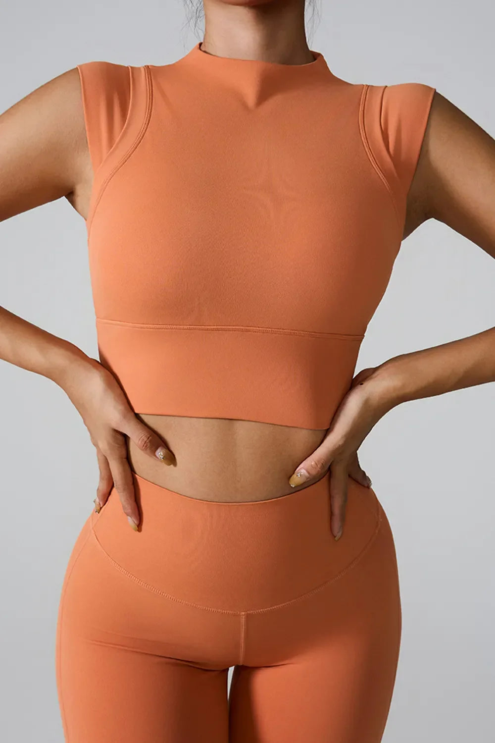 Mock Neck Active Tank - tif-shop24.de