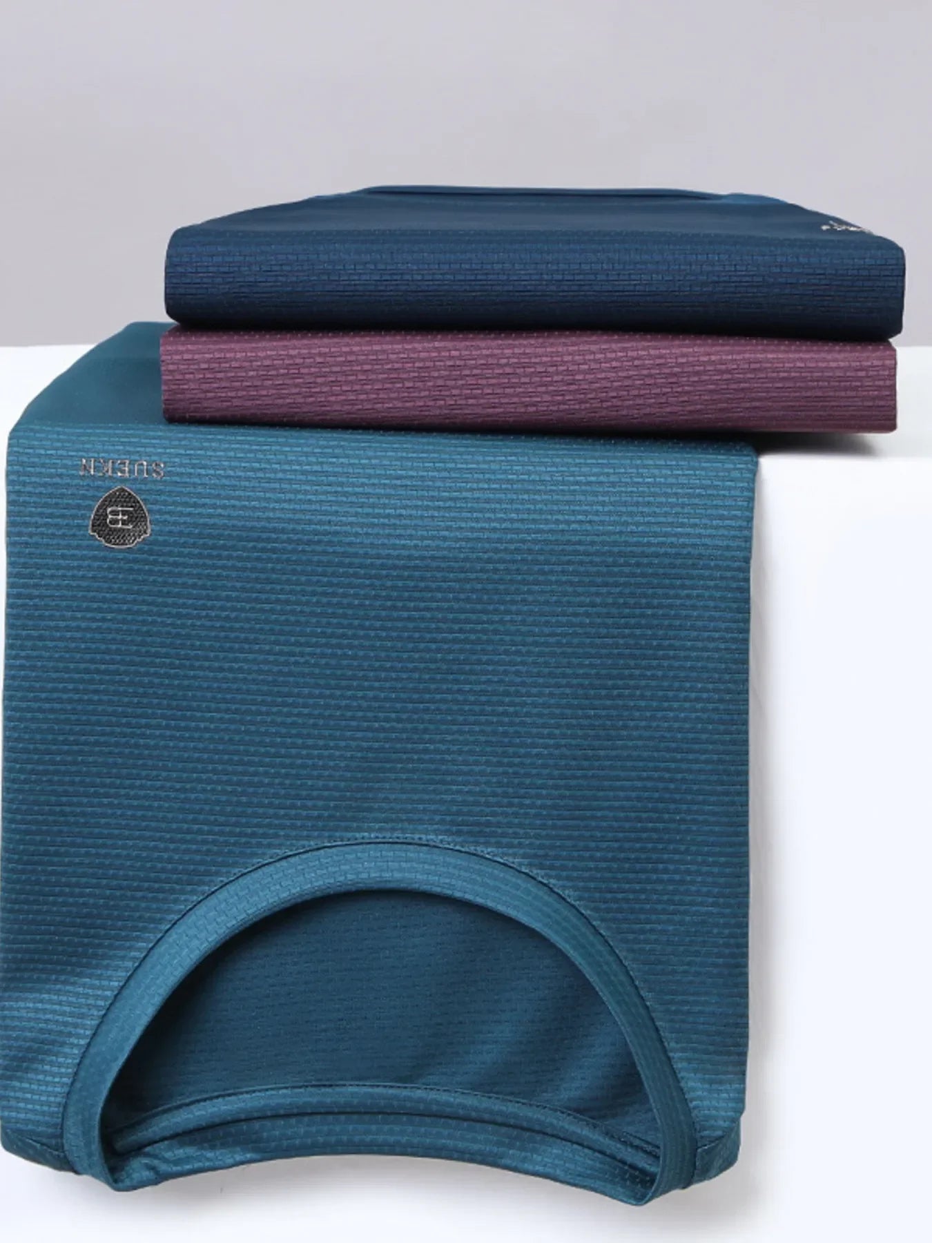 Men's Plus Size Classic Textured Basic Short Sleeve T-Shirt - tif-shop24.de