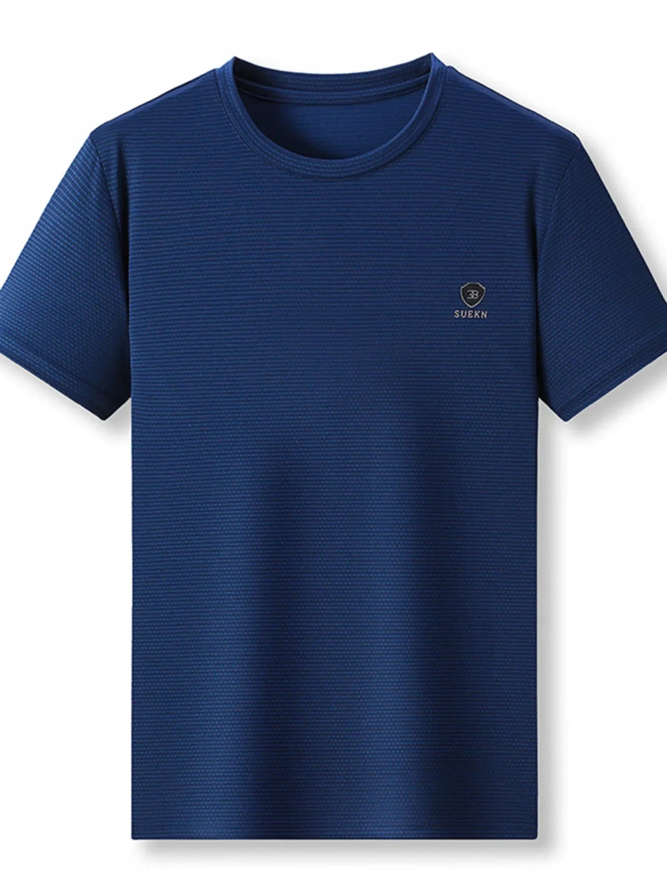 Men's Plus Size Classic Textured Basic Short Sleeve T-Shirt - tif-shop24.de