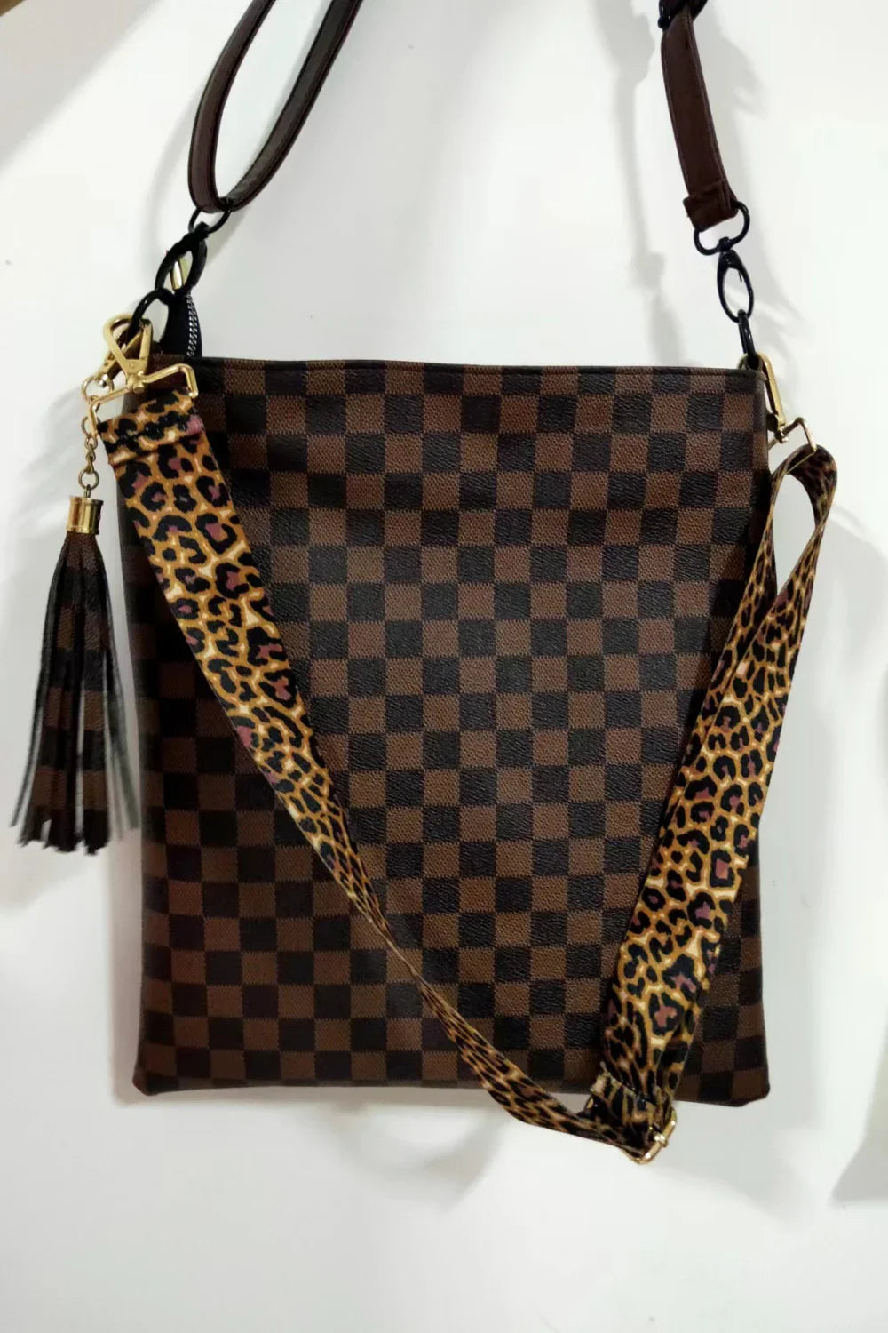 Adored PU Leather Shoulder Bag with Tassel - tif-shop24.de