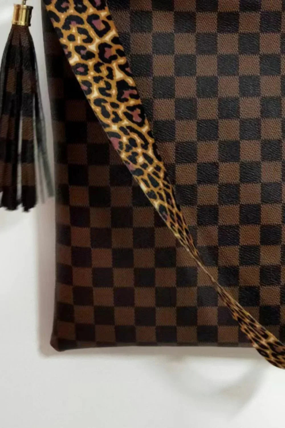 Adored PU Leather Shoulder Bag with Tassel - tif-shop24.de