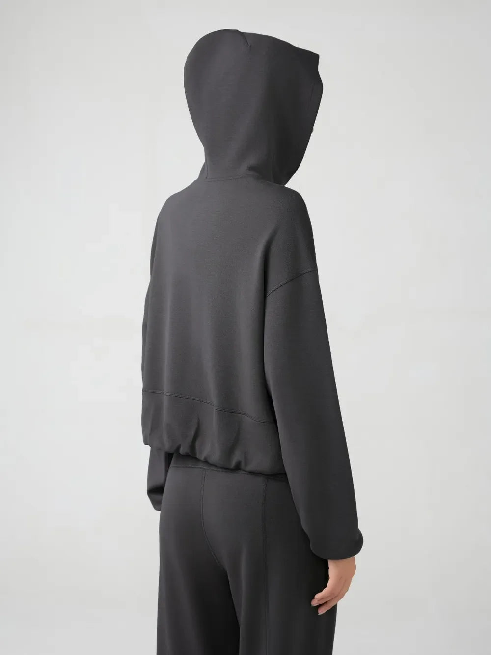 Millennia Zip Up Dropped Shouder Active Hooded - tif-shop24.de
