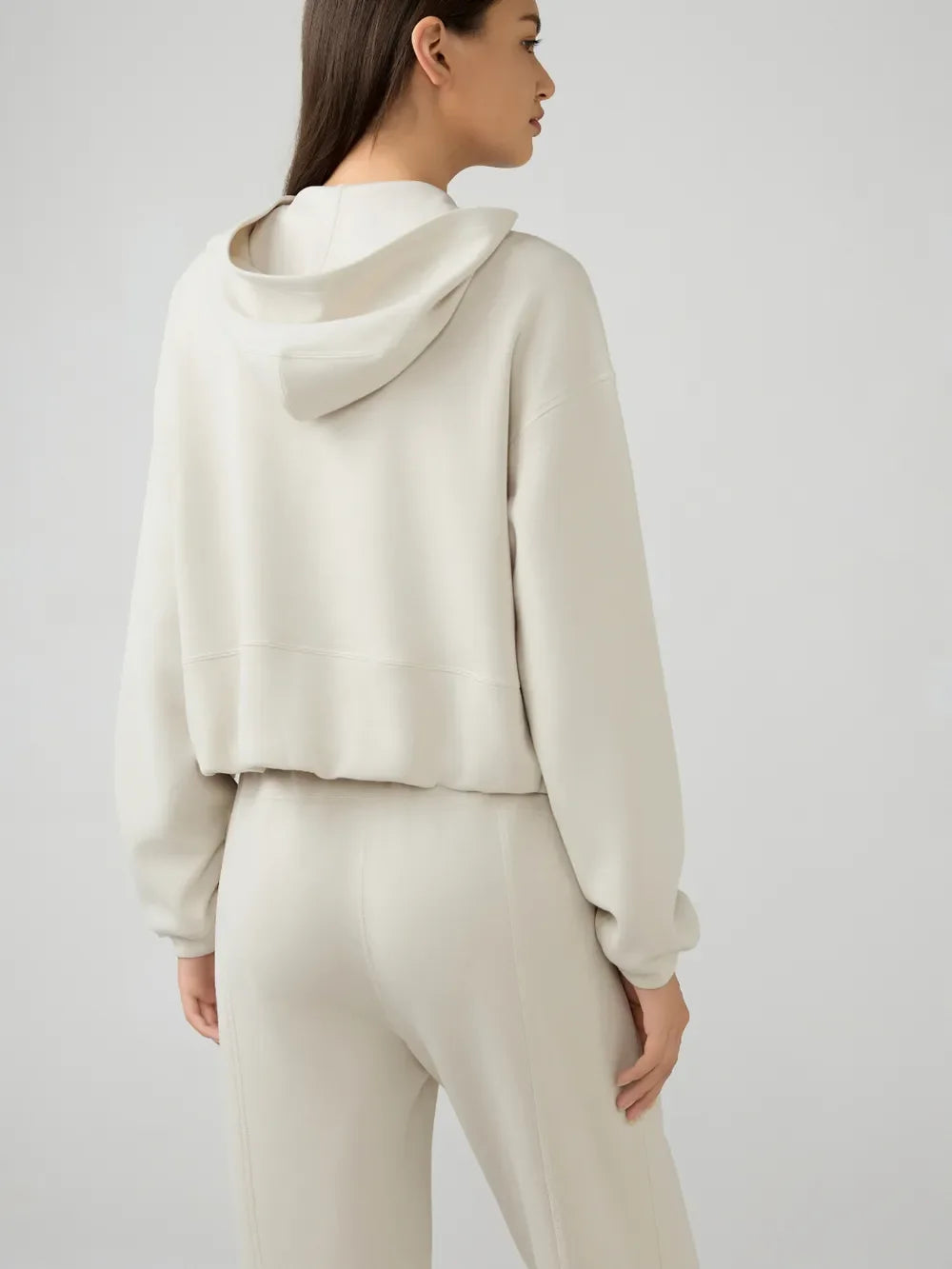 Millennia Zip Up Dropped Shouder Active Hooded - tif-shop24.de