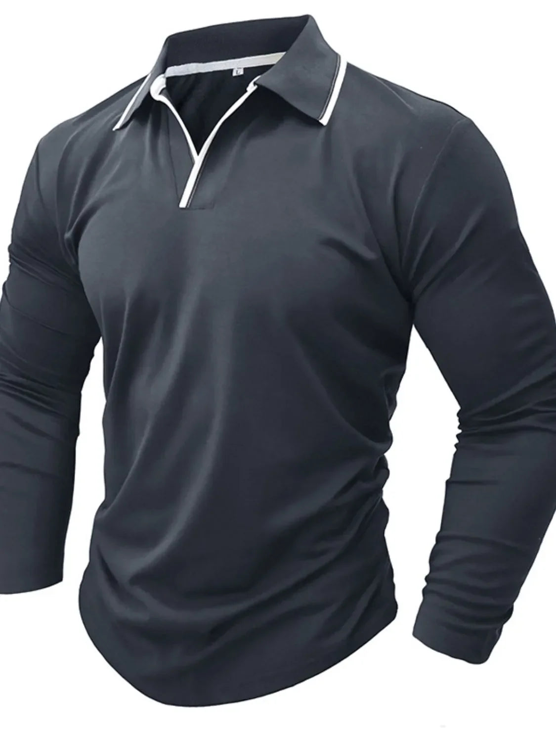Men's Classic Long Sleeve Polo Shirt - tif-shop24.de