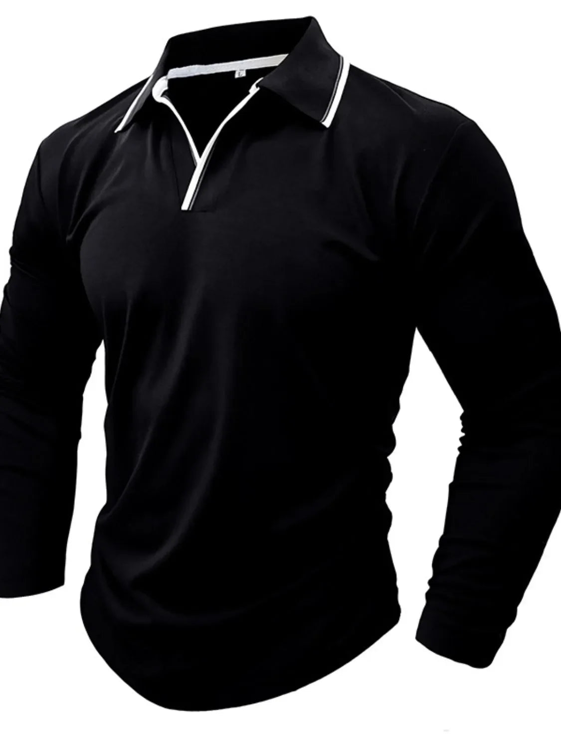 Men's Classic Long Sleeve Polo Shirt - tif-shop24.de
