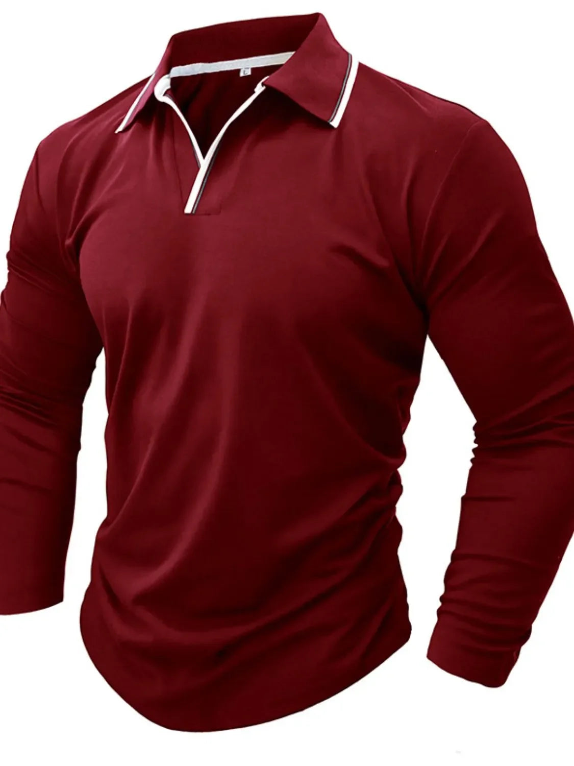 Men's Classic Long Sleeve Polo Shirt - tif-shop24.de