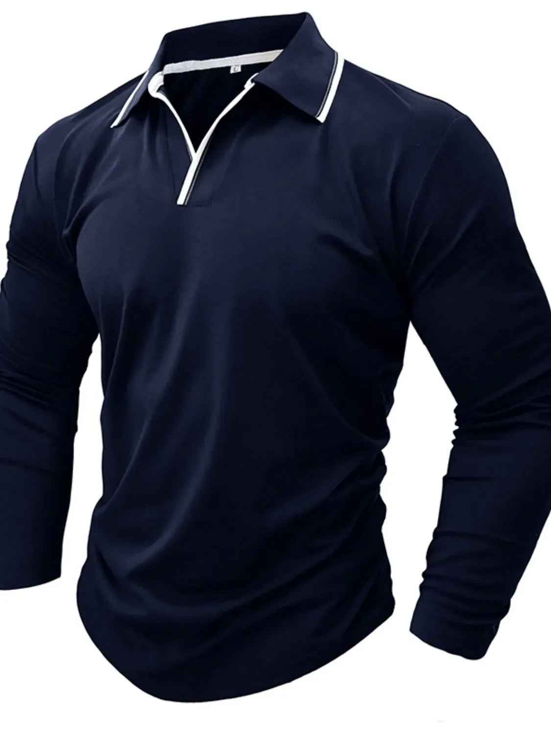 Men's Classic Long Sleeve Polo Shirt - tif-shop24.de
