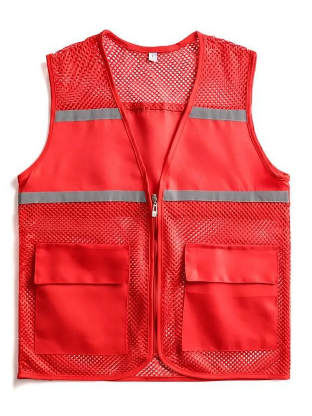 Men's Plus Size Mesh Zip Up Vest - tif-shop24.de