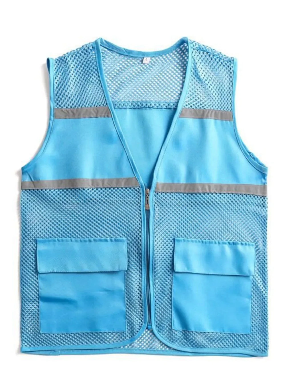 Men's Plus Size Mesh Zip Up Vest - tif-shop24.de
