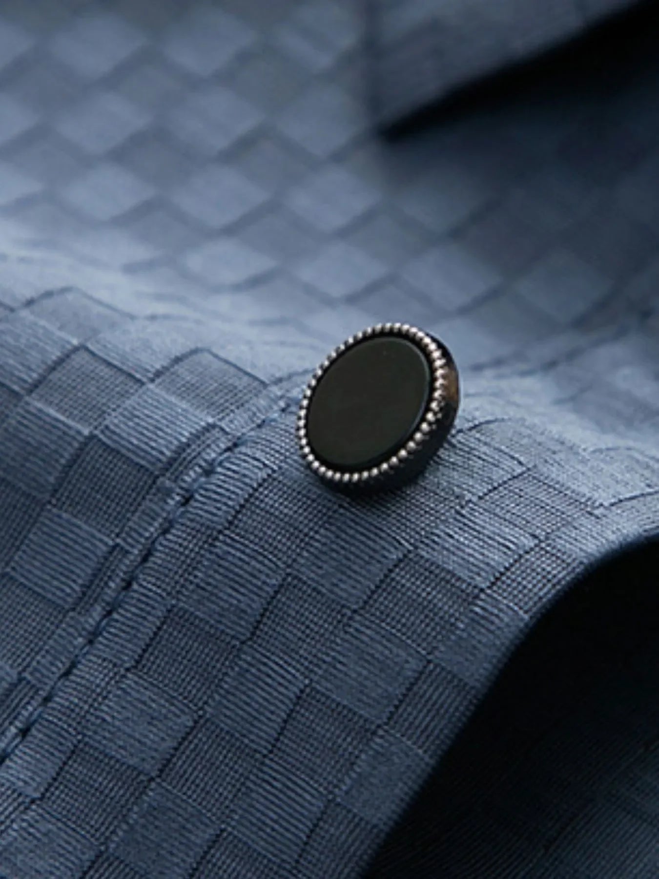 Men's Plus Size Diamond Pattern Short Sleeve Polo Shirt - tif-shop24.de