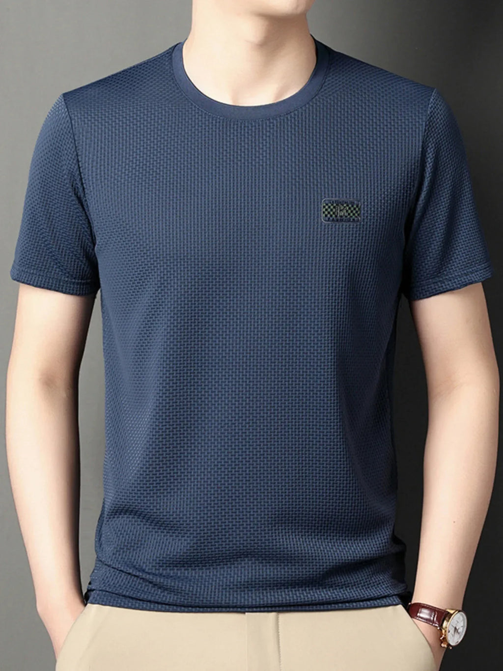 Men's Plus Size Breathable Short Sleeve T-Shirt - tif-shop24.de