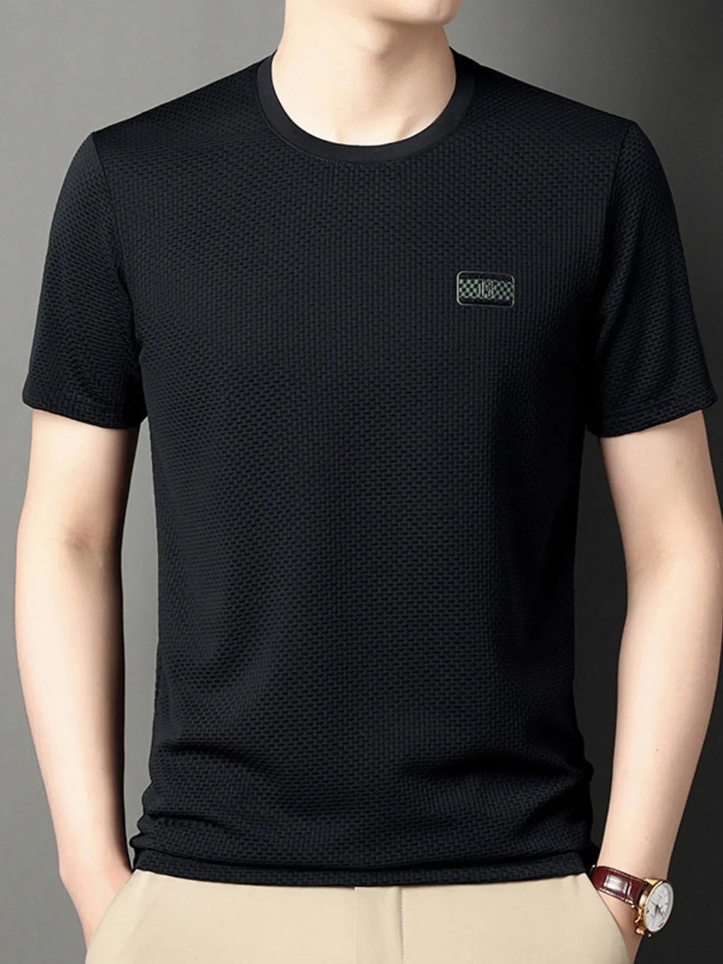 Men's Plus Size Breathable Short Sleeve T-Shirt - tif-shop24.de