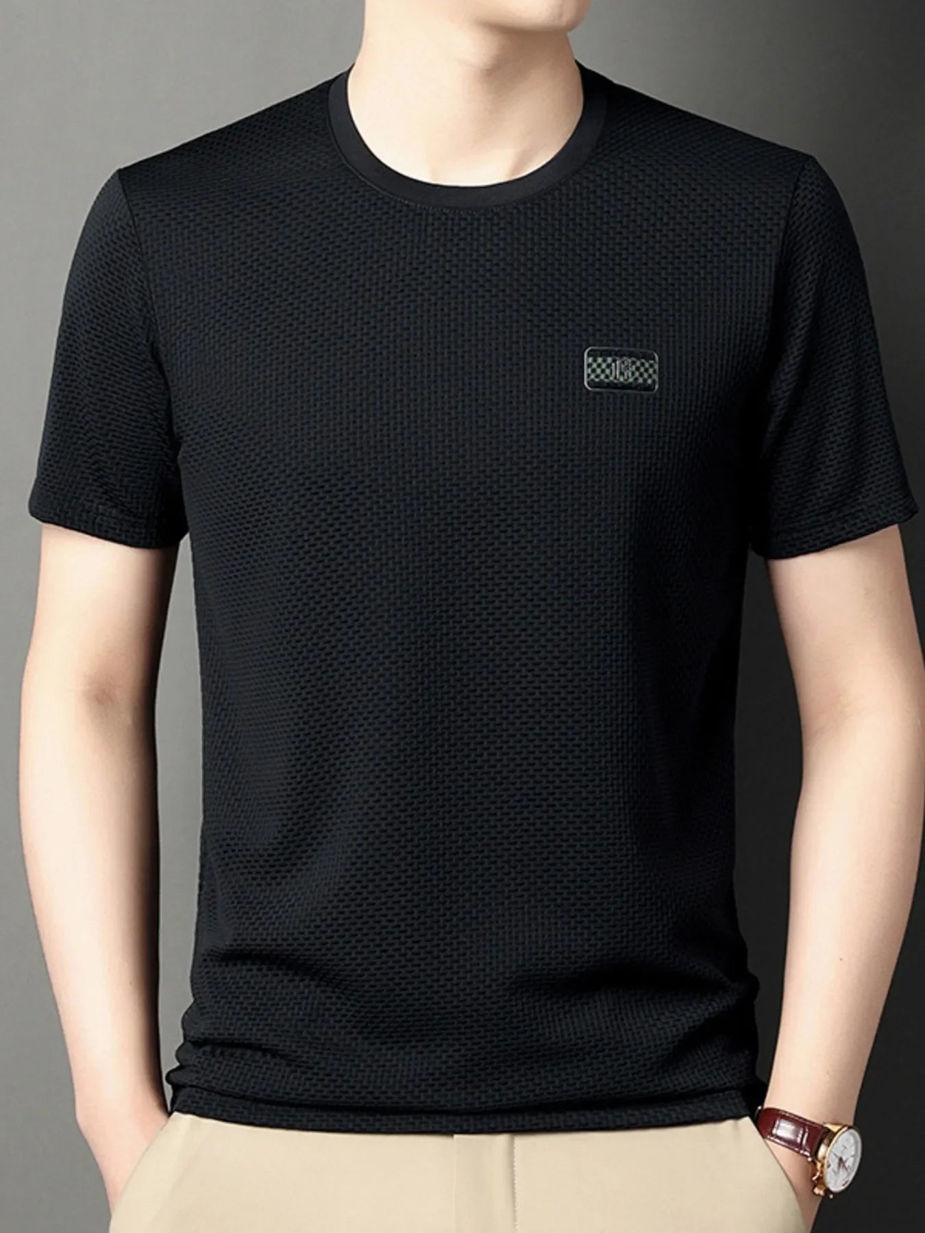 Men's Plus Size Breathable Short Sleeve T-Shirt - tif-shop24.de