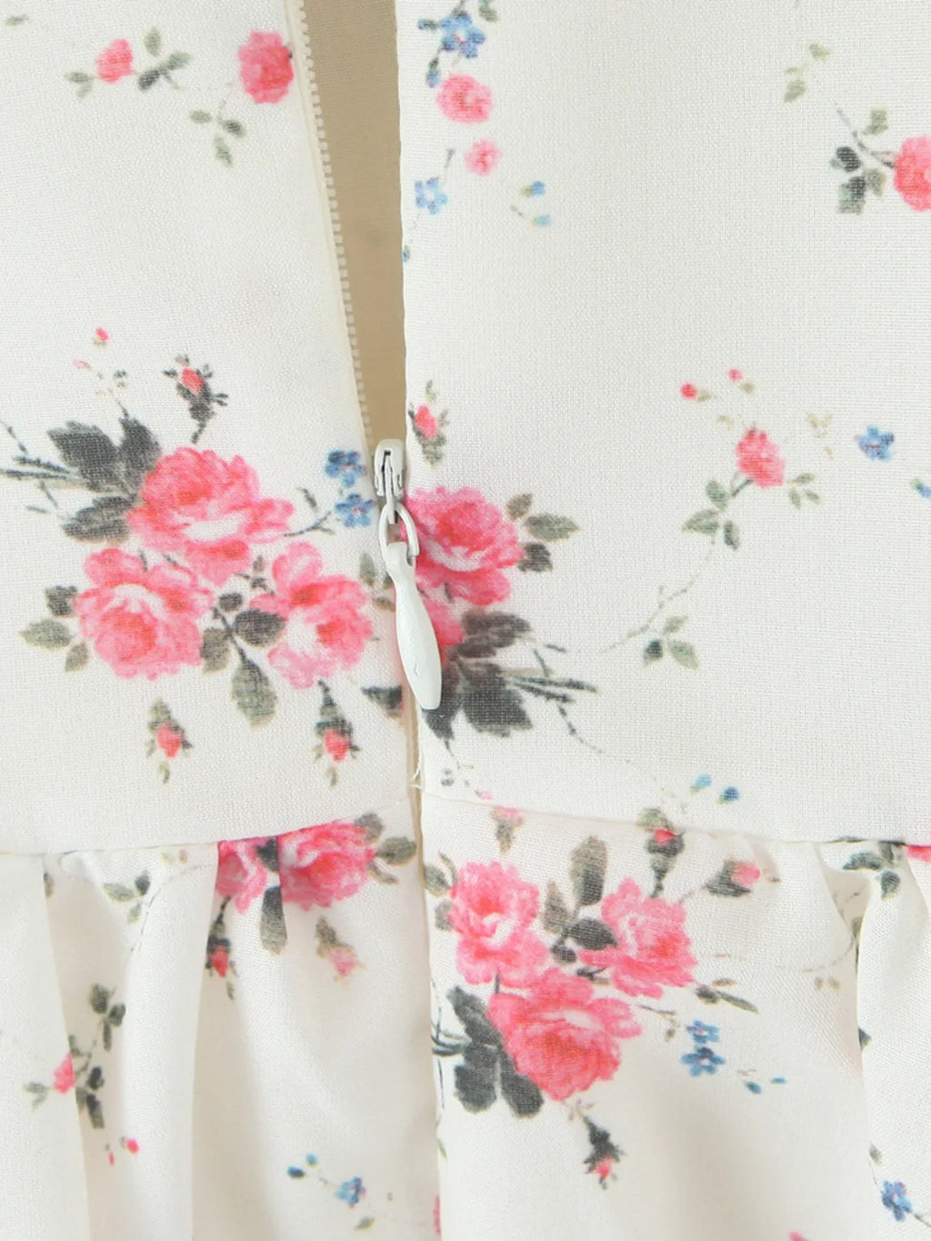 Off-Shoulder Floral Lace Trim Mini Dress - tif-shop24.de