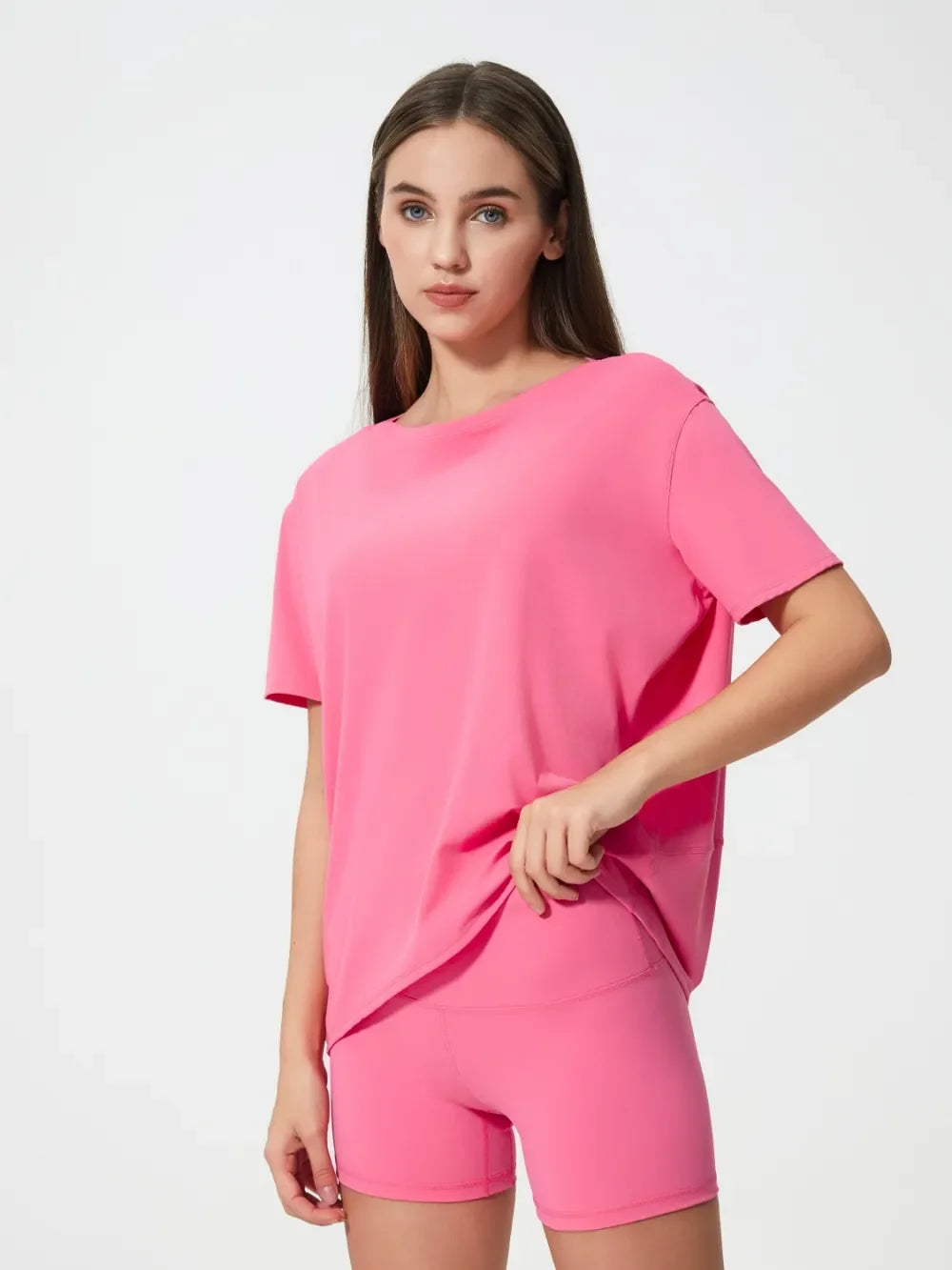 Millennia Round Neck Short Sleeve Active T-Shirt - tif-shop24.de