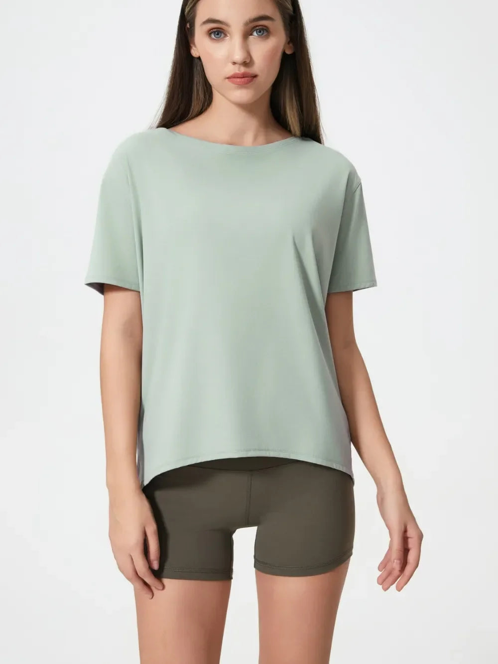 Millennia Round Neck Short Sleeve Active T-Shirt - tif-shop24.de