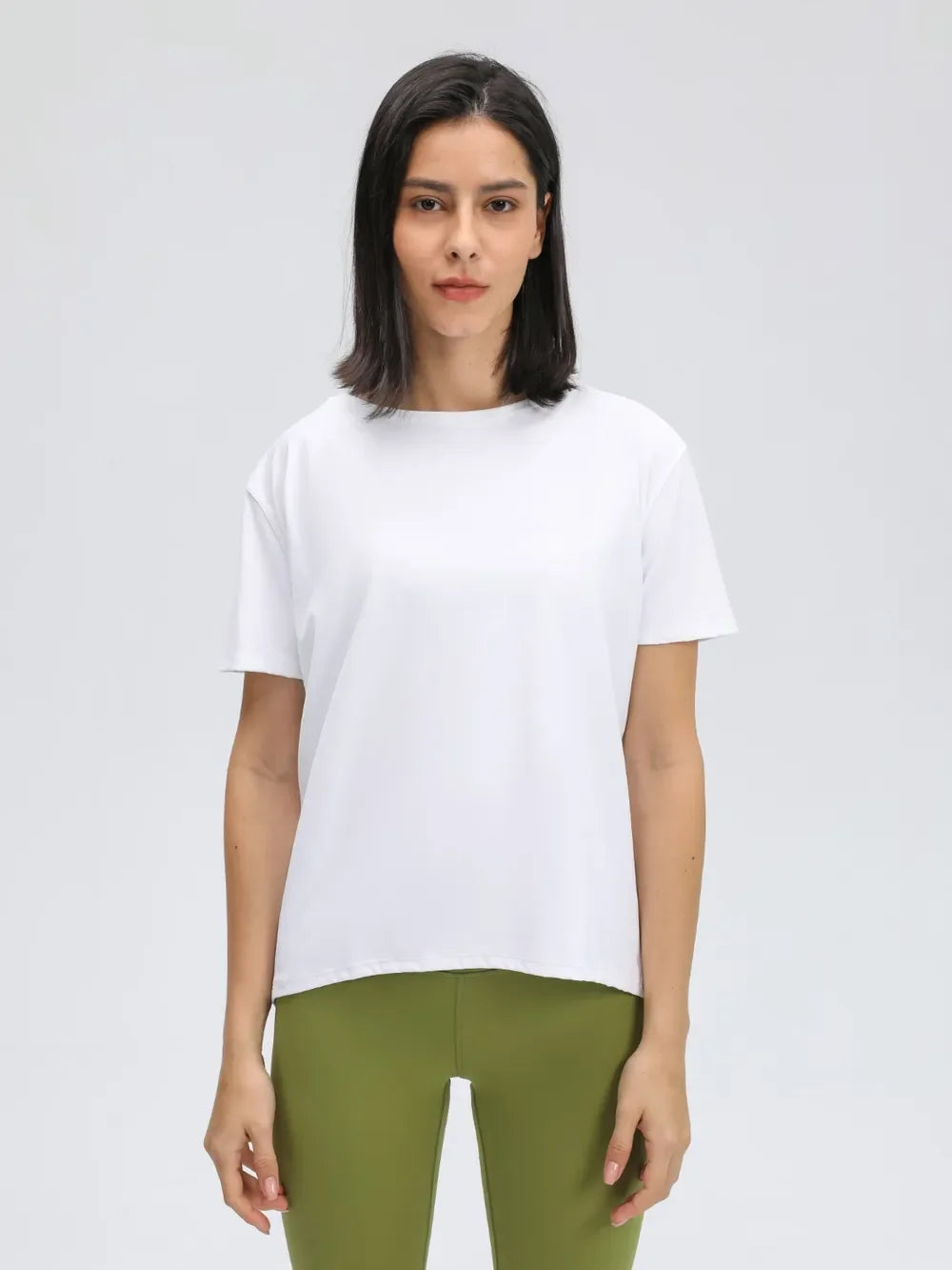 Millennia Round Neck Short Sleeve Active T-Shirt - tif-shop24.de
