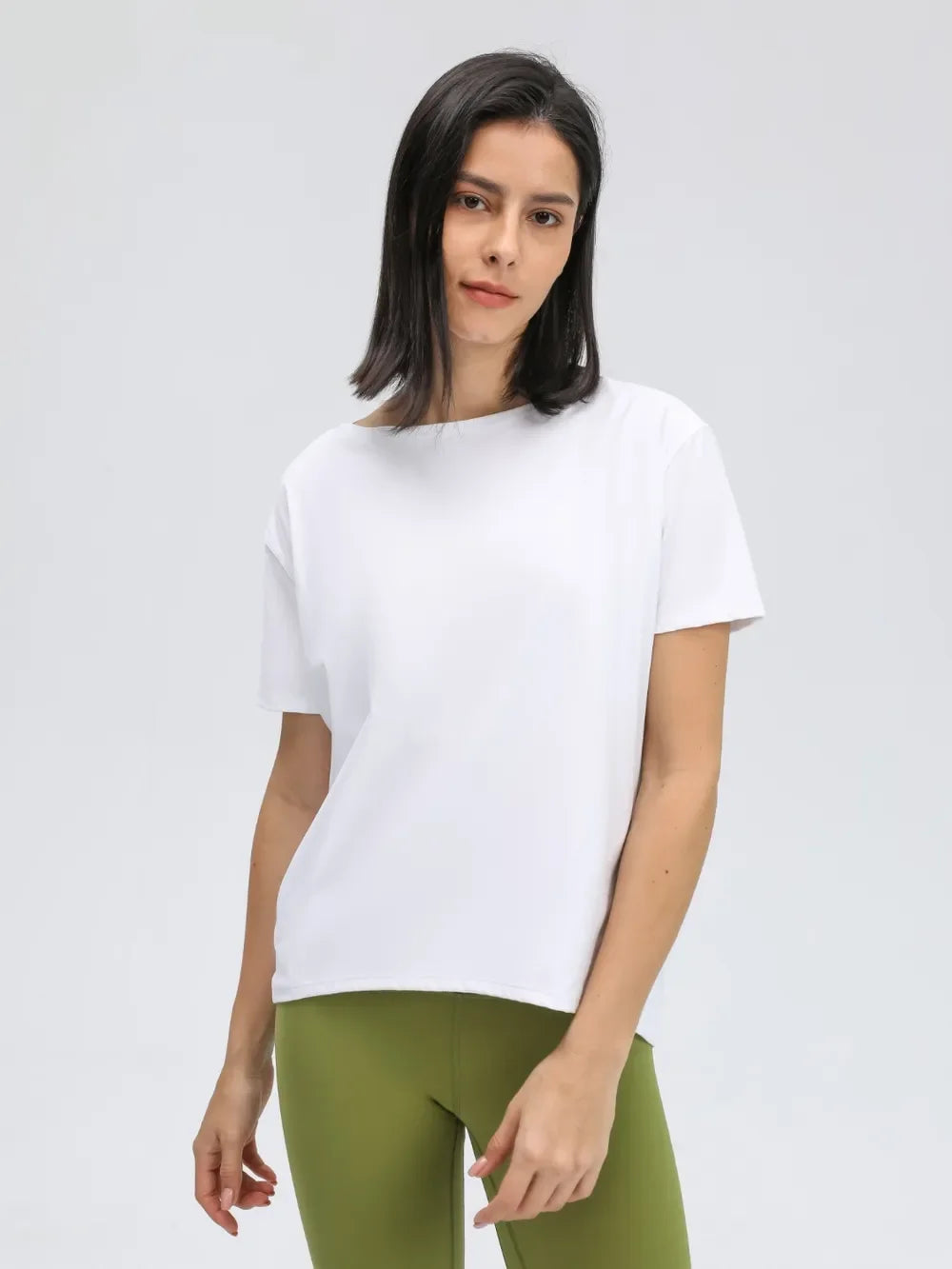 Millennia Round Neck Short Sleeve Active T-Shirt - tif-shop24.de