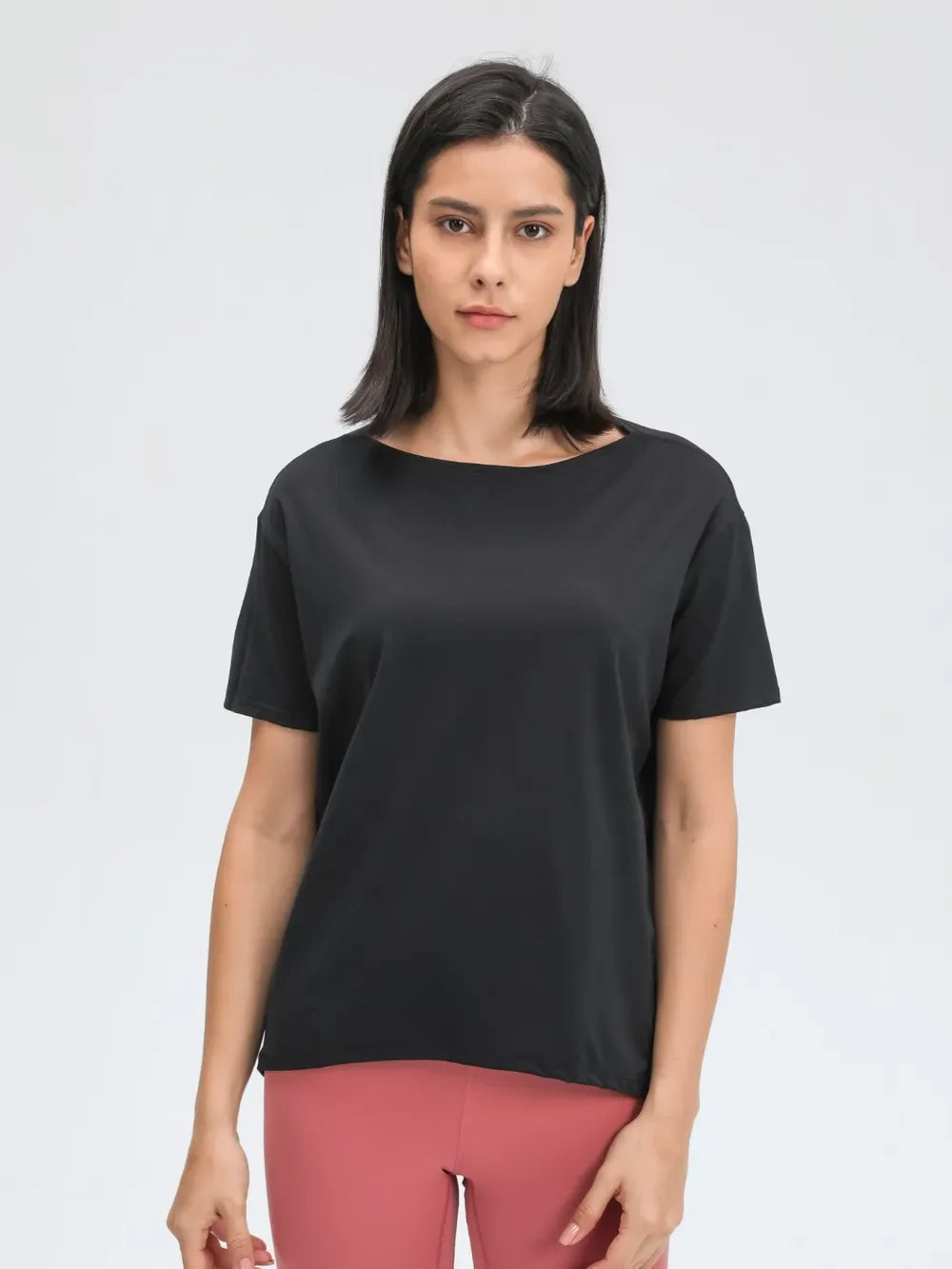 Millennia Round Neck Short Sleeve Active T-Shirt - tif-shop24.de