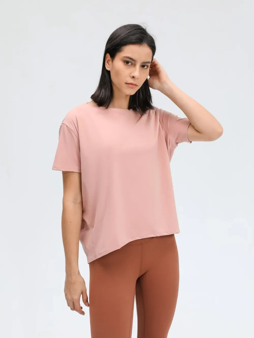 Millennia Round Neck Short Sleeve Active T-Shirt - tif-shop24.de