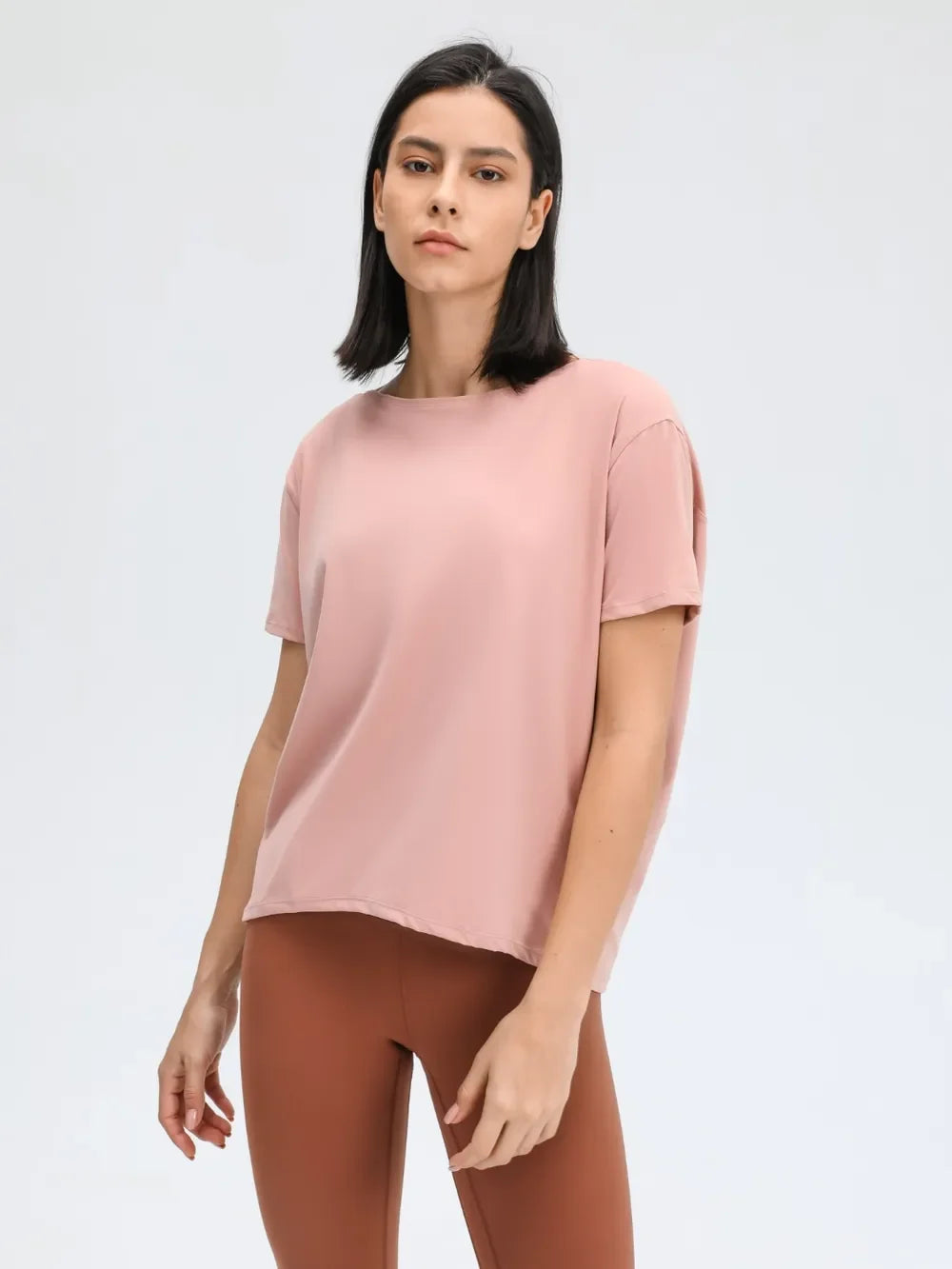 Millennia Round Neck Short Sleeve Active T-Shirt - tif-shop24.de