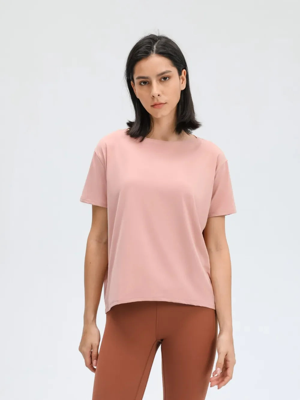 Millennia Round Neck Short Sleeve Active T-Shirt - tif-shop24.de