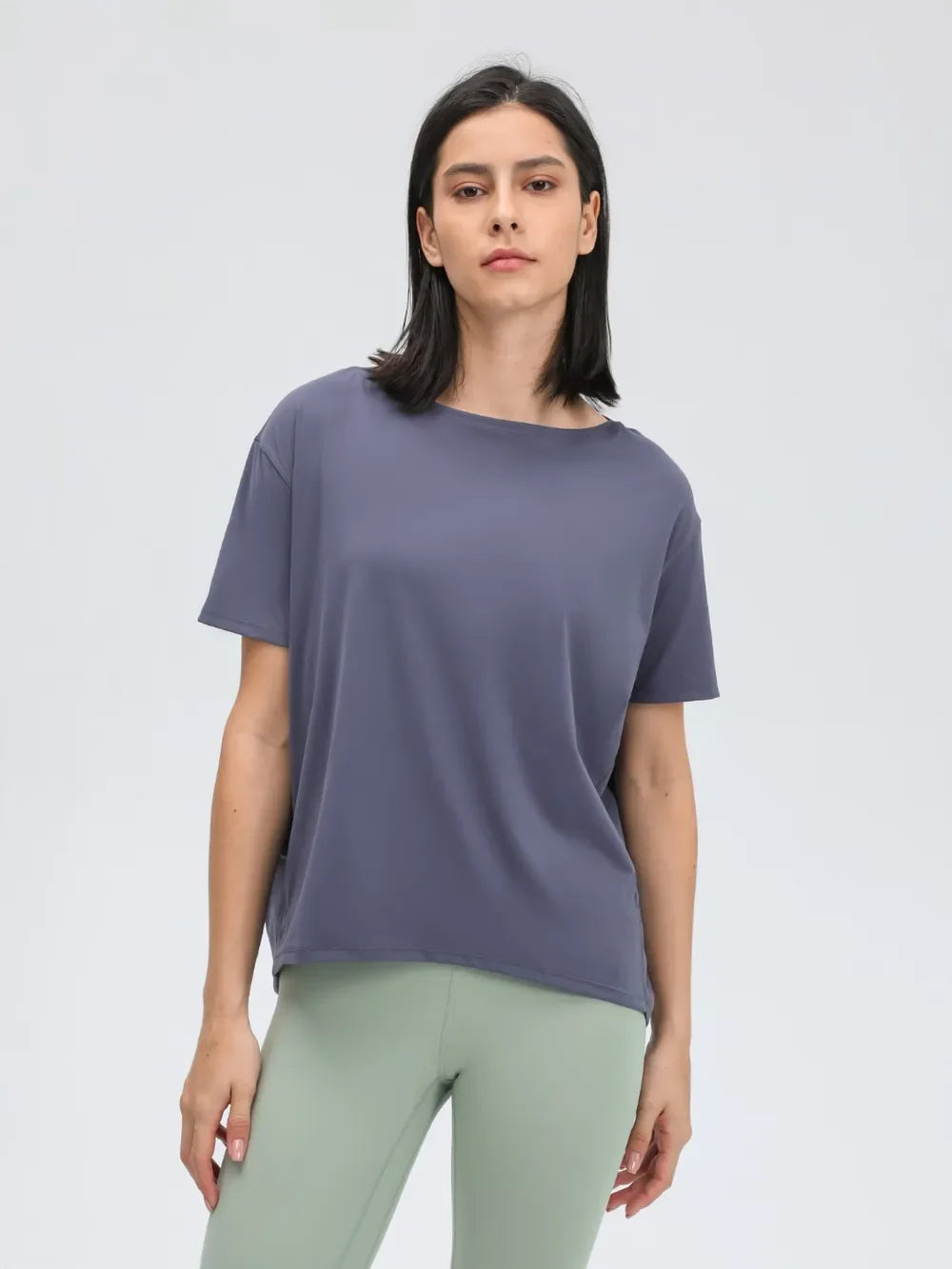 Millennia Round Neck Short Sleeve Active T-Shirt - tif-shop24.de