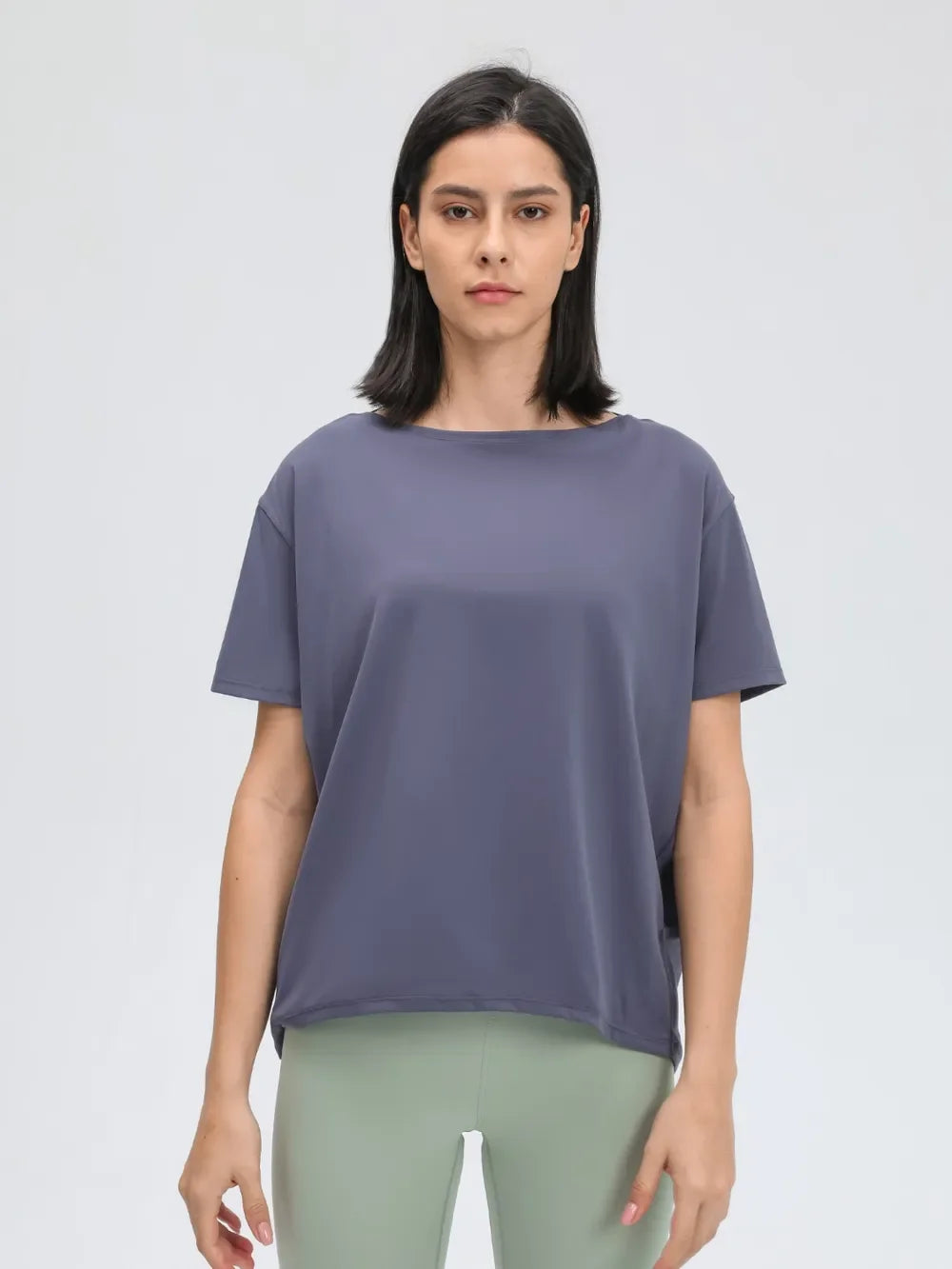 Millennia Round Neck Short Sleeve Active T-Shirt - tif-shop24.de