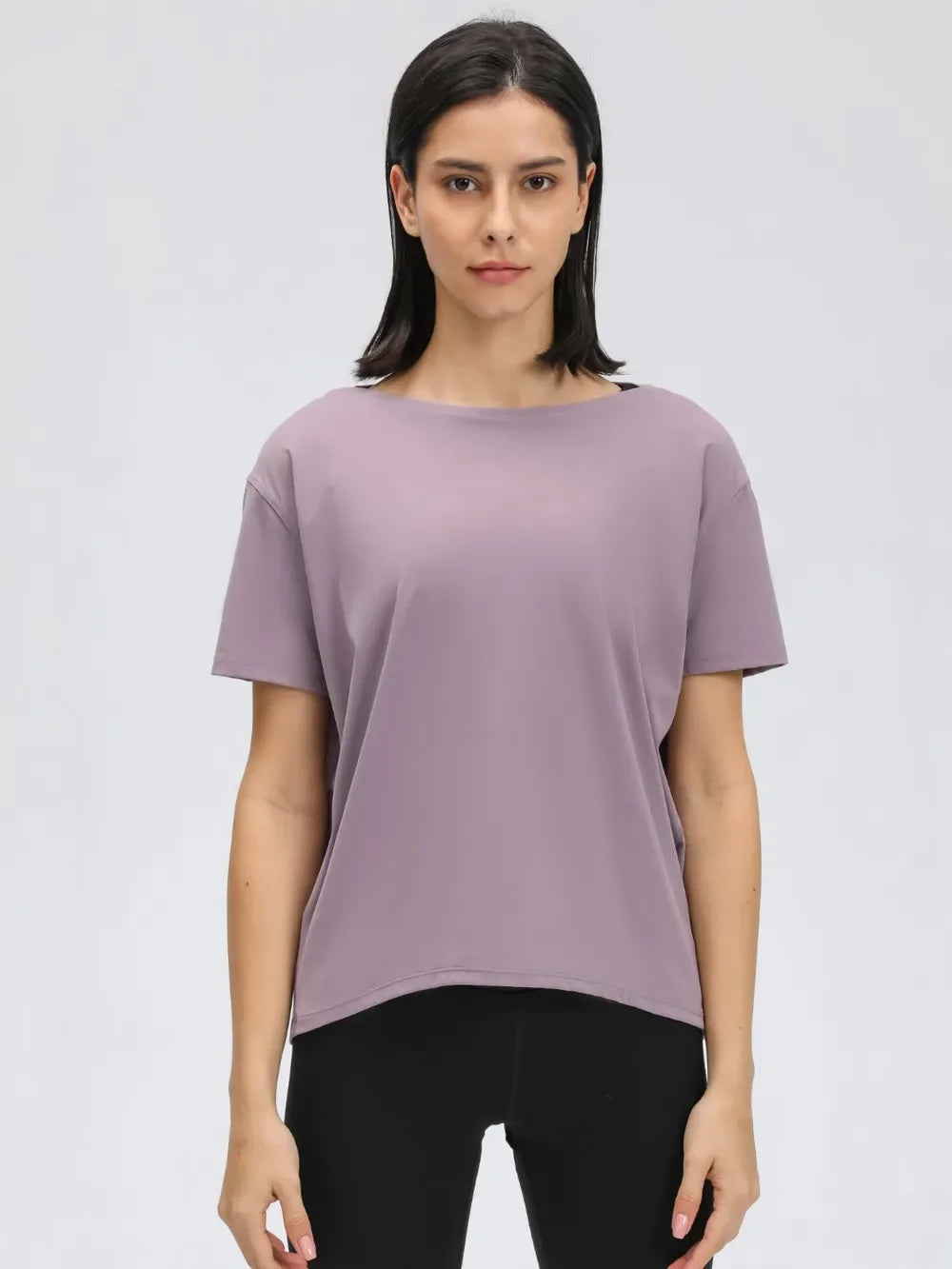 Millennia Round Neck Short Sleeve Active T-Shirt - tif-shop24.de
